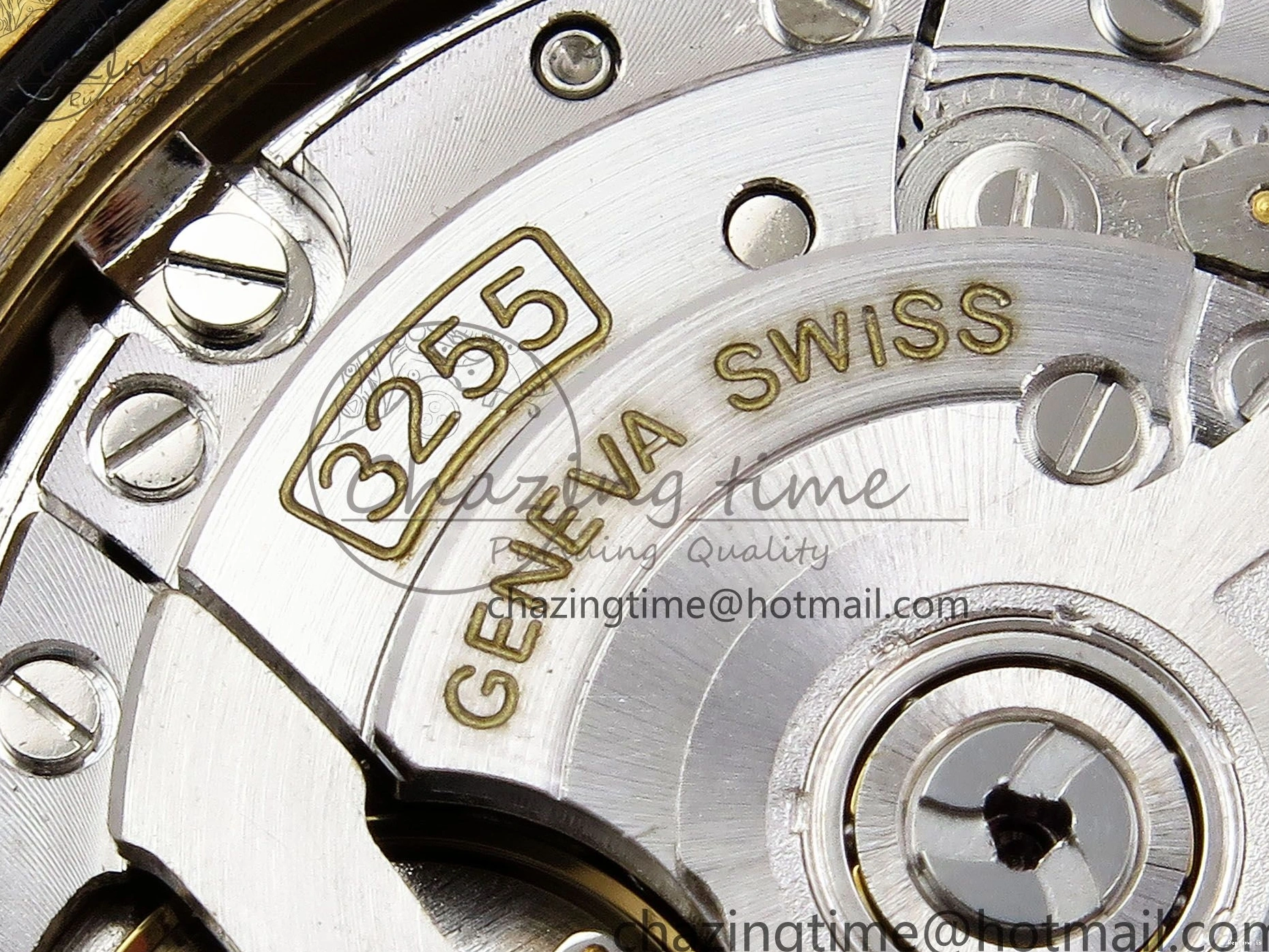 1224 Day Date 40 YG JDF 904L Steel White Stick Dial on President Bracelet VR3255 V3 (Gain Weight) Colorful 1373